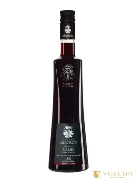 Joseph Cartron Creme De Cassis -Blackcurrant – liqueur, Pháp, 700ml