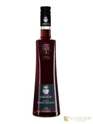 Joseph Cartron Creme de Fraise des Bois – Wild Strawberry – liqueur, Burgundy, Pháp, 700ml