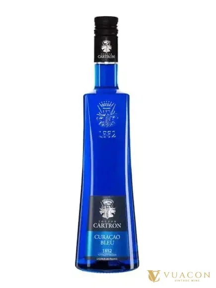 Joseph Cartron Curacao Bleu – liqueur, Pháp, 700ml