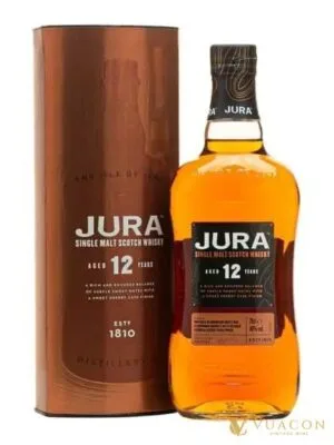 Jura 12 năm – single Malt Scotch, Island, Scotland, 700ml