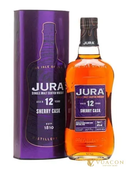 Jura 12 năm – Sherry Cask – single Malt Scotch, Island, Scotland, 700ml