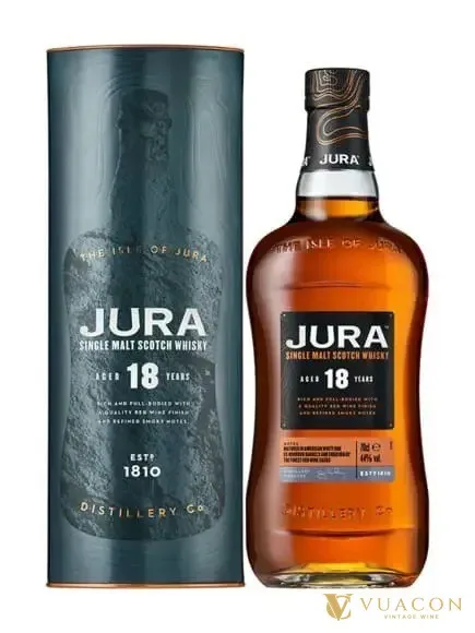 Jura 18 năm – single Malt Scotch, Island, Scotland, 700ml