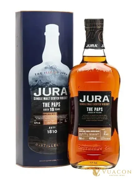 Jura 19 năm – The Paps – single Malt Scotch, Island, Scotland, 700ml