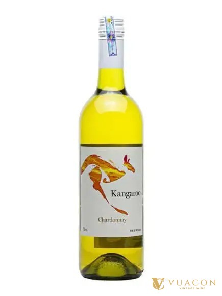 Rượu vang trắng dưới 300k Kangaroo Chardonnay vang Úc
