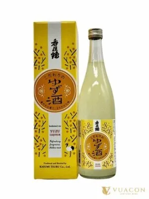 Kasumitsuru Kodawari No Yuzu – liqueur, Nhật Bản, 720ml