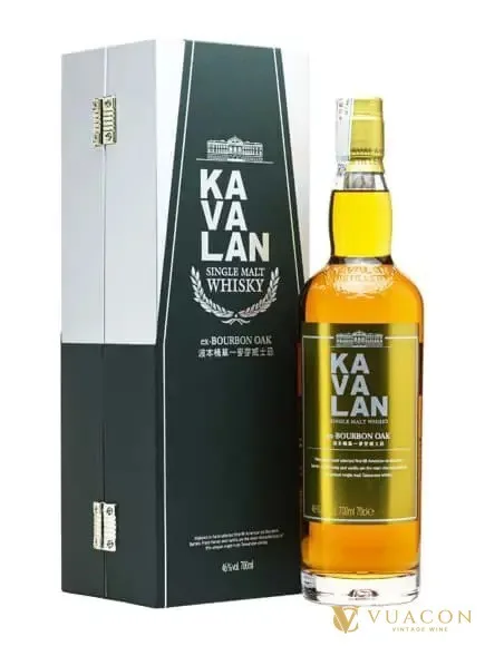Kavalan Ex-Bourbon Oak Single Malt Whisky Đài Loan – 700ml