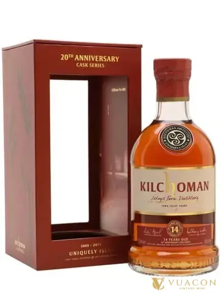 Kilchoman 14 năm – single Malt Scotch, Islay, Scotland, 700ml