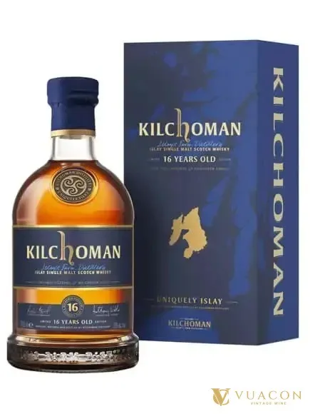 Kilchoman 16 năm – single Malt Scotch, Islay, Scotland, 700ml