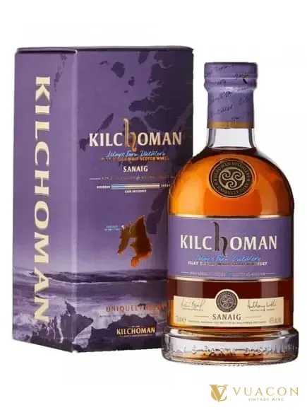 Kilchoman Sanaig – single Malt Scotch, Islay, Scotland, 700ml