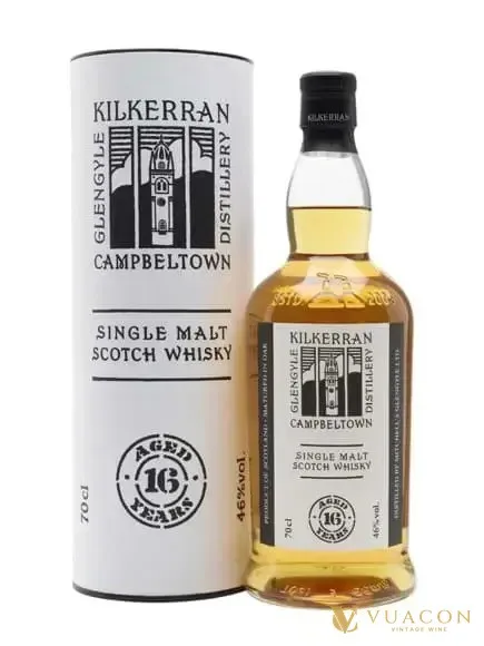 Kilkerran 16 năm – single Malt Scotch, Campbeltown, Scotland, 700ml