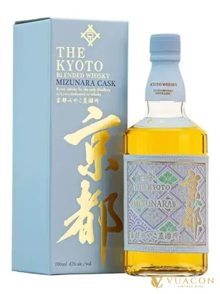 Kyoto Mizunara Cask – blended Whisky Nhật, Nhật Bản, 700ml