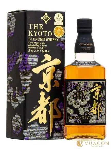 Kyoto Whisky Black – whisky Nhật, Nhật Bản, 700ml