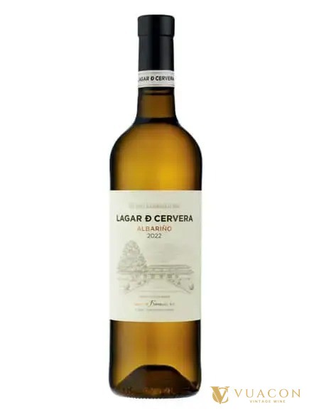 Vang Albariño La Rioja Alta Lagar de Cervera, vang trắng Rías Baixas