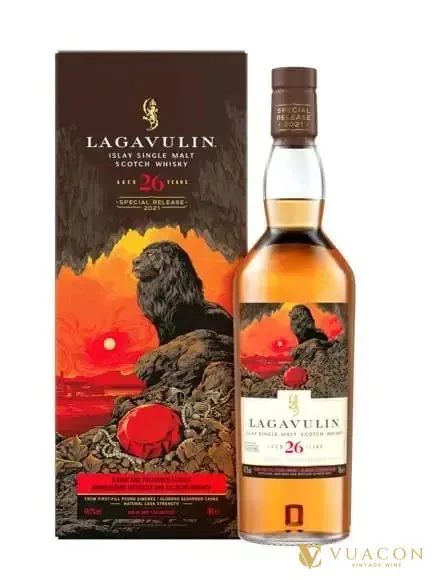 Lagavulin 26 năm – Special Releases 2021 – cask Strength, Islay, Scotland, 700ml