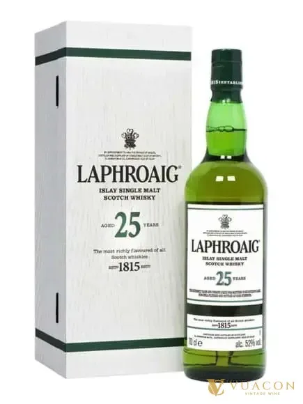Laphroaig 25 năm – cask Strength, Islay, Scotland, 700ml