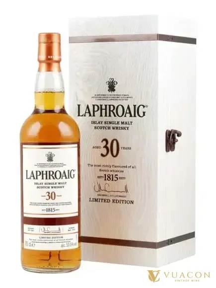Laphroaig 30 năm – phiên bản giới hạn, Islay, Scotland, 700ml
