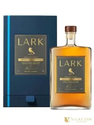 Lark Tasmanian Peated – whisky khói, Úc, 500ml