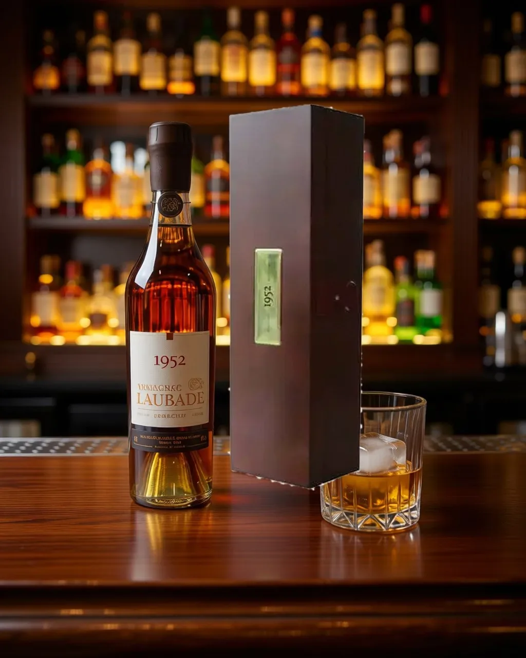 Laubade 1952 Bas Armagnac – Bas-Armagnac, Pháp, 500ml (ảnh bối cảnh)