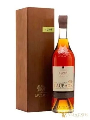 Laubade 1976 – armagnac, Pháp, 700ml