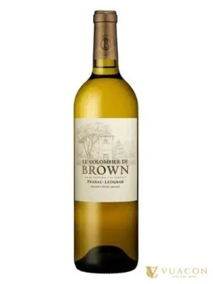 Le Colombier de Brown Blanc – Bordeaux, Pháp, 750ml