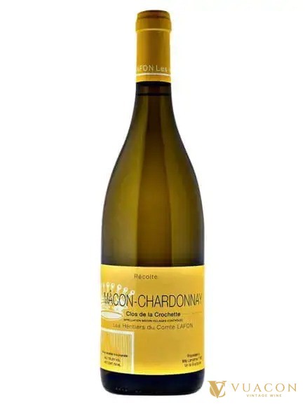 Les Heritiers du Comte Lafon Clos de la Crochette, Chardonnay gỗ nhẹ Mâconnais