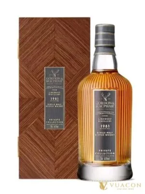 Linkwood 1981 – 40 năm Gordon & MacPhail – cask Strength, Speyside, Scotland, 700ml
