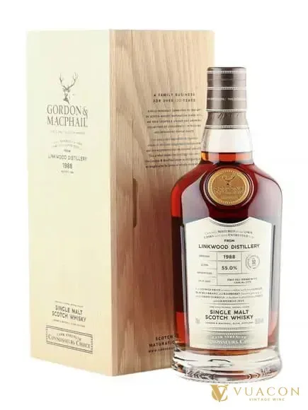 Linkwood 1988 – 32 năm Gordon & MacPhail – cask Strength, Speyside, Scotland, 700ml