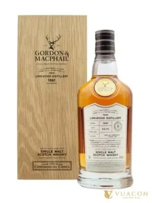 Linkwood 1991 – 30 năm Gordon & MacPhail – cask Strength, Speyside, Scotland, 700ml