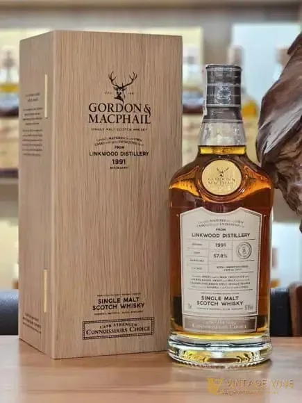 Linkwood 1991 – 31 năm Gordon & MacPhail – cask Strength, Speyside, Scotland, 700ml