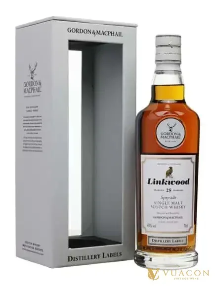 Linkwood 25 năm Gordon & MacPhail – single Malt Scotch, Speyside, Scotland, 700ml