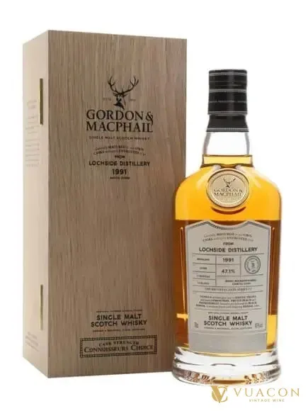 Lochside 1991 – 31 năm Gordon & MacPhail – cask Strength, Highland, Scotland, 700ml
