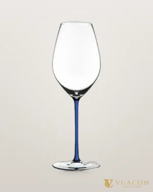 Ly Riedel Fatto A Mano Champagne Wine Glass Dark Blue RQ – chai chính hãng tại Vua Cồn