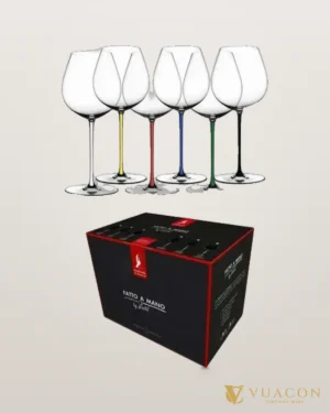 Ly Riedel Fatto A Mano Old World Pinot Noir Gift Pack – chai chính hãng tại Vua Cồn