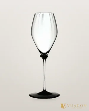 Ly Riedel Fatto A Mano Performance Champagne Black – chai chính hãng tại Vua Cồn