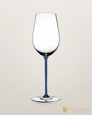 Ly Riedel Fatto A Mano Riesling/Zinfandel Dark Blue RQ – chai chính hãng tại Vua Cồn