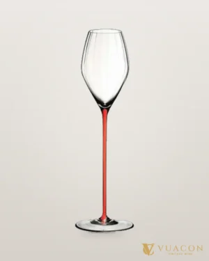 Ly Riedel High Performance Champagne Glass Red – chai chính hãng tại Vua Cồn
