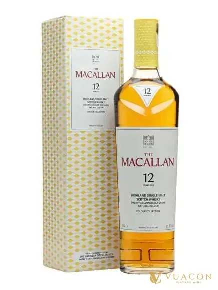 Macallan 12 năm – Colour Collection – single Malt Scotch, Speyside, Scotland, 700ml