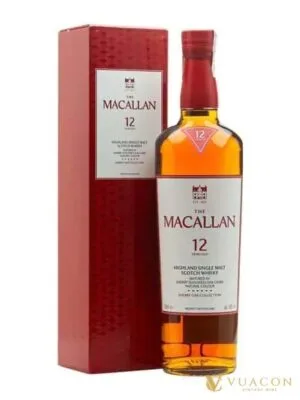 Macallan 12 năm – Sherry Oak Speyside Single Malt Scotch Whisky – Scotland, 700ml