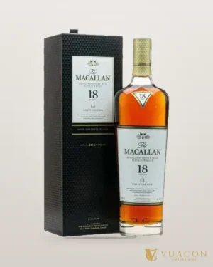Macallan 18 năm – Sherry Oak 2024 – chai chính hãng tại Vua Cồn
