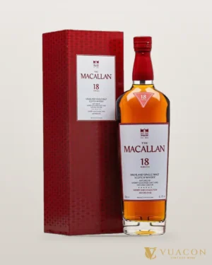 Macallan 18 năm – Sherry Oak Single Malt Scotch Whisky – chai chính hãng tại Vua Cồn