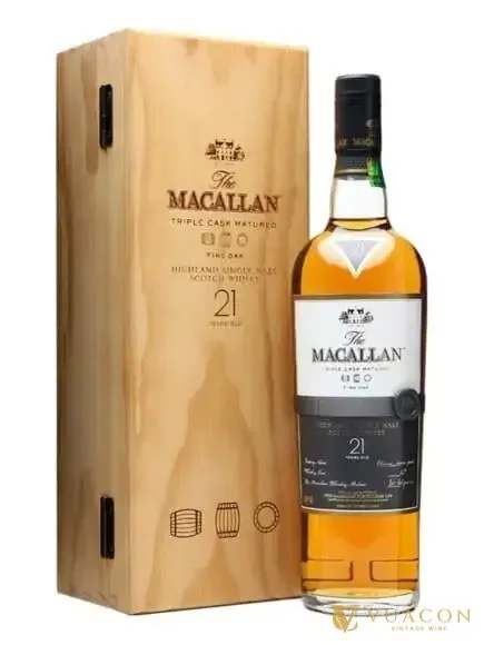 Macallan 21 năm Fine Oak – single Malt Scotch, Speyside, Scotland, 700ml
