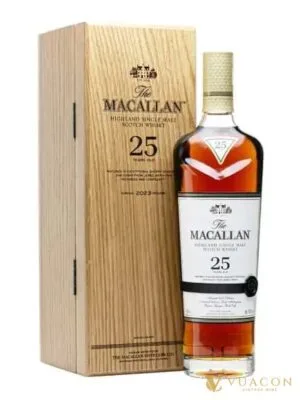 Macallan 25 năm – Sherry Oak 2023 – single Malt Scotch, Scotland, 700ml