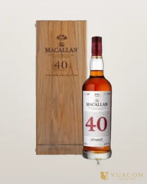 Macallan 40 năm – The Red Collection – chai chính hãng tại Vua Cồn