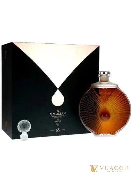 Macallan 65 năm Lalique - The Peerless Spirit, bình thứ 6 bộ Six Pillars