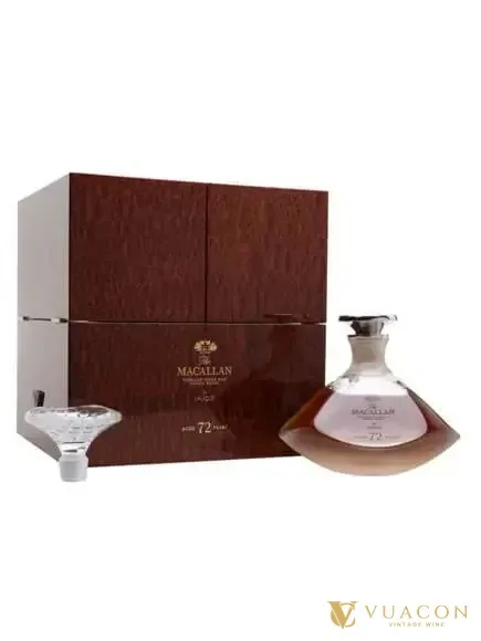 Macallan 72 năm – The Genesis Decanter – single Malt Scotch, Speyside, Scotland, 700ml