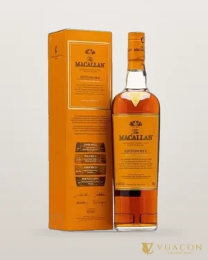 Macallan Edition No. 2 – chai chính hãng tại Vua Cồn