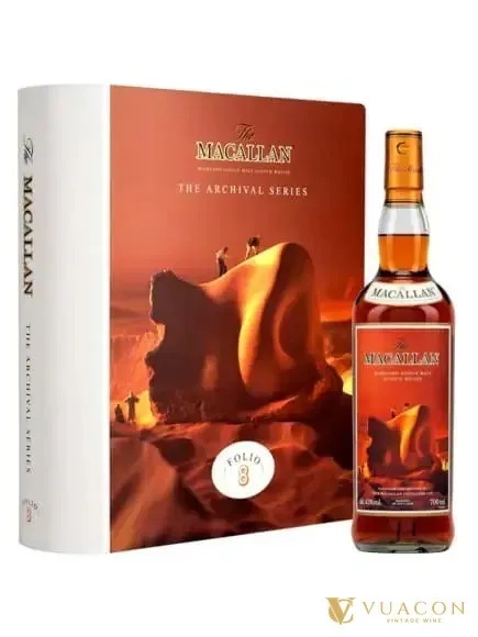 Macallan Folio 8 – phiên bản giới hạn, Speyside, Scotland, 700ml
