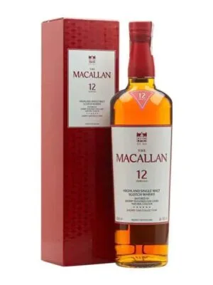 Macallan 12 năm – Sherry Oak 2025 Edition – single Malt Scotch, Speyside, Scotland, 700ml