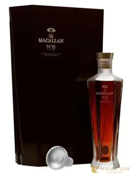 Macallan No. 6 Decanter – single Malt Scotch, Speyside, Scotland, 700ml