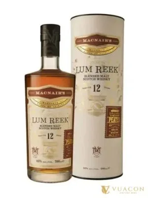 Macnair’s Lum Reek 12 năm – blended Malt Scotch, Scotland, 700ml